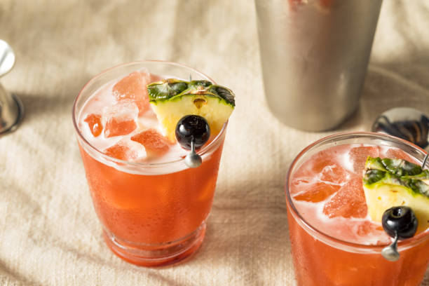 istock Alcoholic Jungle Bird Rum Tiki Cocktail 1189421704