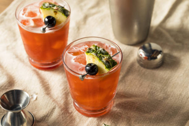 istock Alcoholic Jungle Bird Rum Tiki Cocktail 1189421714