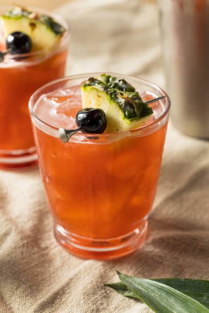 istock Alcoholic Jungle Bird Rum Tiki Cocktail 1189422572