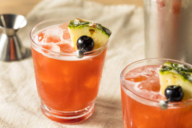 istock Alcoholic Jungle Bird Rum Tiki Cocktail 1189422578