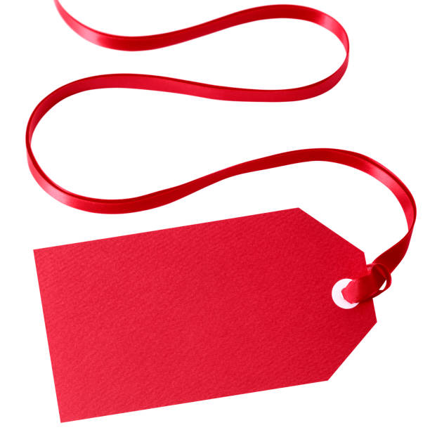 istock Red gift or price tag 1189434988