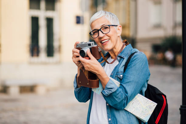 istock Woman takes a photo 1189436063
