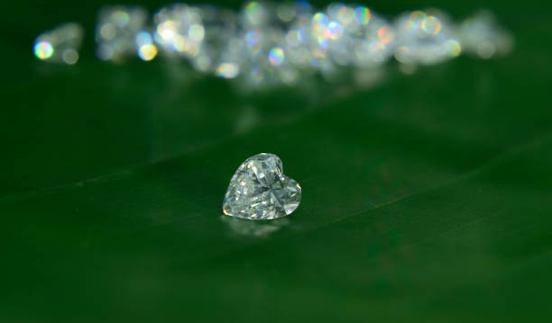 istock White diamond heart in thailand 1189439981