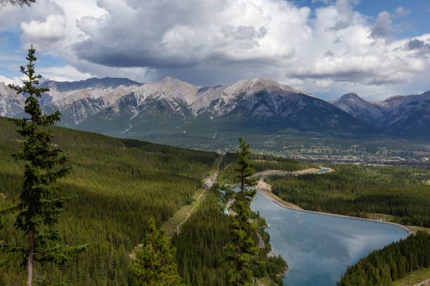 istock Whitemans Pond in Canmore, Canada 1189469275