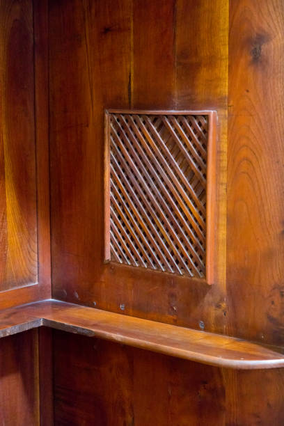 istock Confessional window in Metropolitan Church 1189473617
