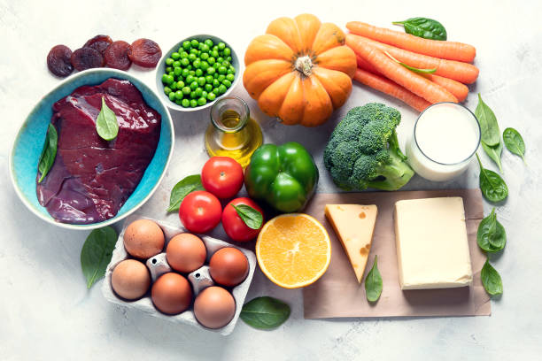 istock Foods high in vitamin A 1189476598