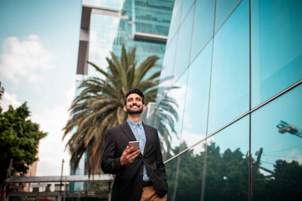 istock Low angle photo of a young businessman 1189487206