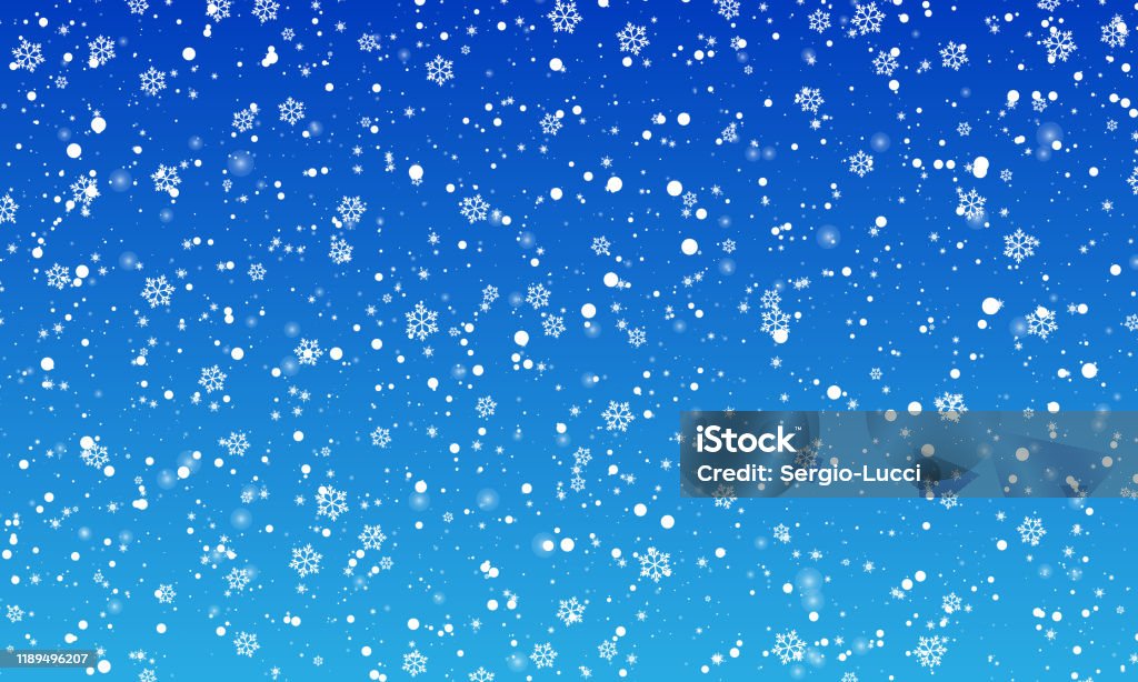 Snow Pattern Vector Background Snow Pattern Vector Illustration Stock Illustration - Download Image ...