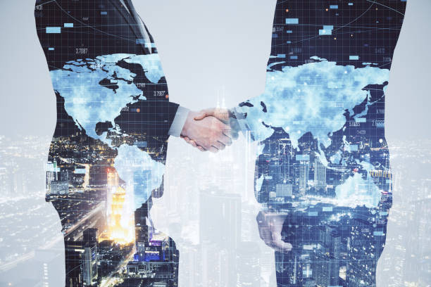 istock Global business and teamwork concept 1189506090