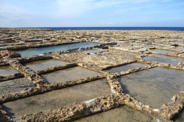 istock Xwejni Bay salt pans 1189508197