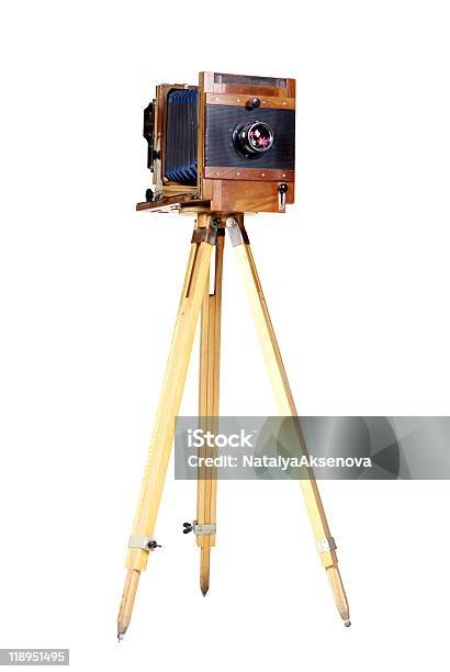 Camera Retro Stock Photo - Download Image Now - Large Format Camera, Camera - Photographic Equipment, Color Image