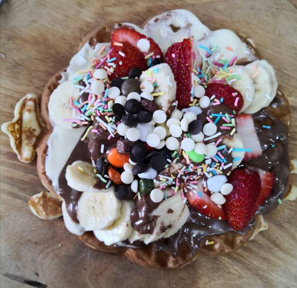 istock Colorful waffle 1189515368