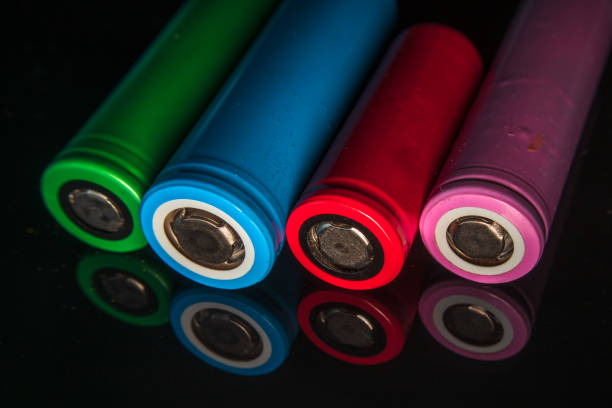 Three button batteries