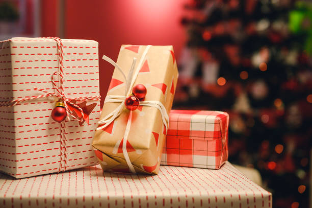 istock Christmas and new year 2020 gift box,christmas celebration 1189517600