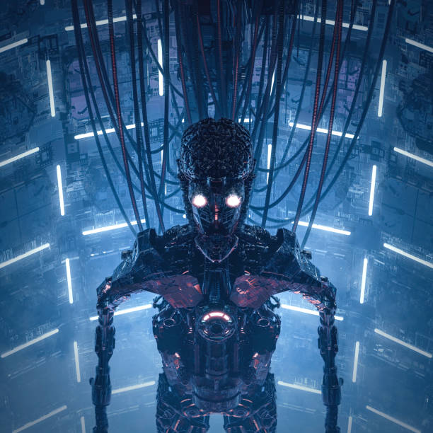 istock Dark steel visions 1189520981