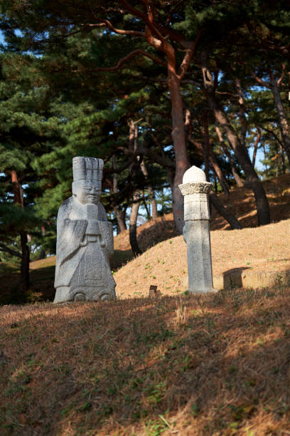 istock Korean traditional old stone statue 1189521758