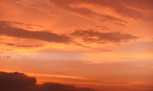 istock Orange and pink sky after sunset - can be used as background 1189524882