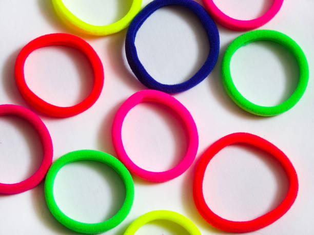 istock Original background of colorful rings. 1189544193