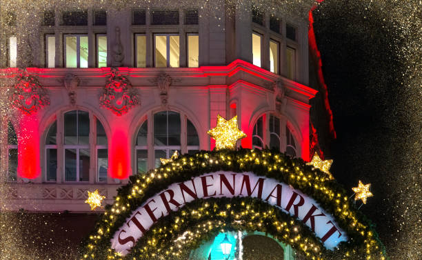Sternenmarkt (engl. Star market) in Koblenz, Germany.