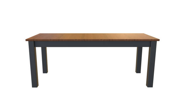 istock 3d illustration of table isolated on a white background 1189557989