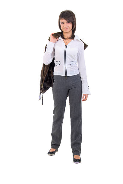 istock Teenager Girl Jacket. 118955828