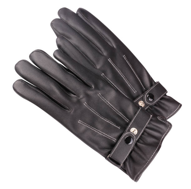 istock two Leather Gloves Isolated 1189563854