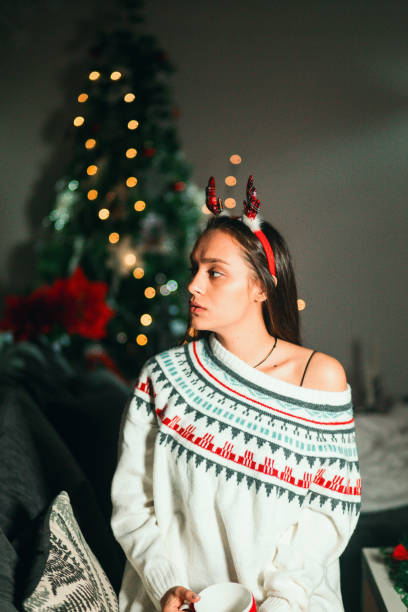 istock Cozy Christmas at home. 1189568018