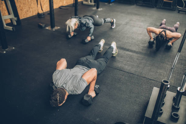 istock Personal Weight Training In The Gym 1189569071