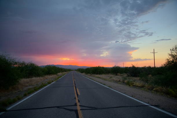 istock Madera Canyon Road at Sunset - I 1189569097