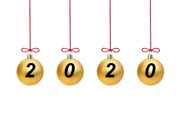 istock Christmas Ornaments isolated on a white background. 1189570938
