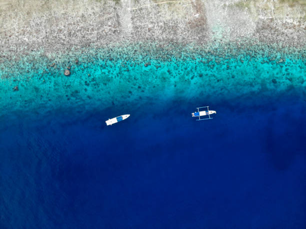 istock Blue Sea at Gili Air, indonesia 1189571513