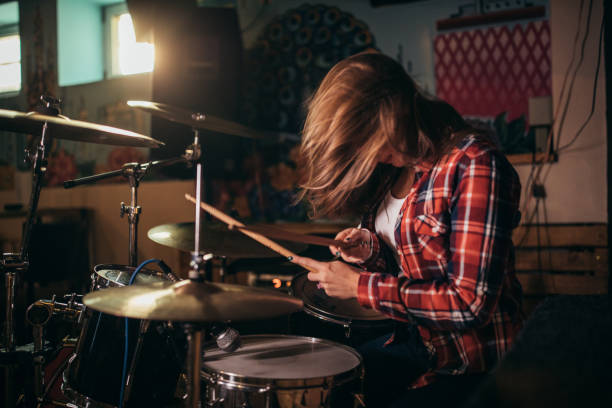 istock Drummer playing in the club 1189571847