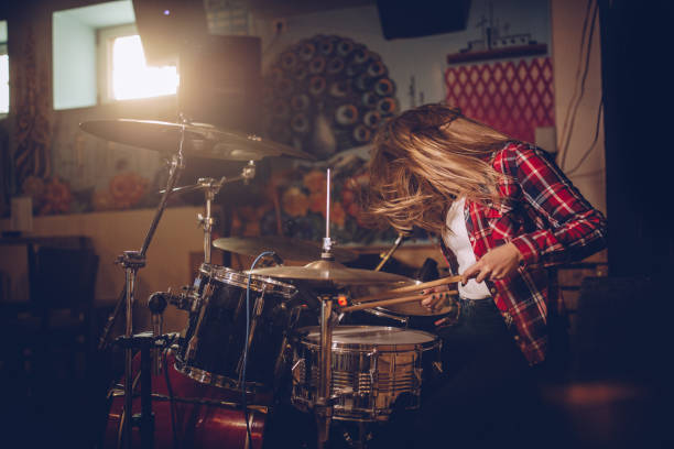 istock Drummer playing in the club 1189571947