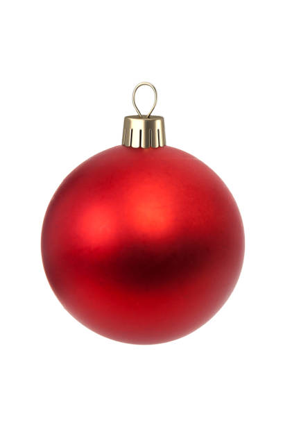 istock Christmas Ornaments isolated on a white background. 1189572061