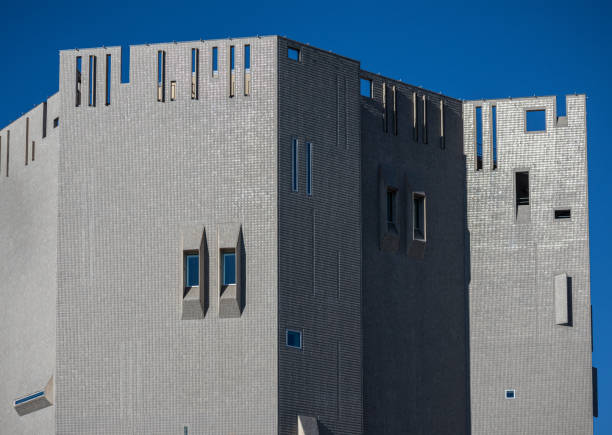 Denver, Colorado - November 9, 2019: Iconic Denver, Colorado, architecture. Denver Art Museum, North building