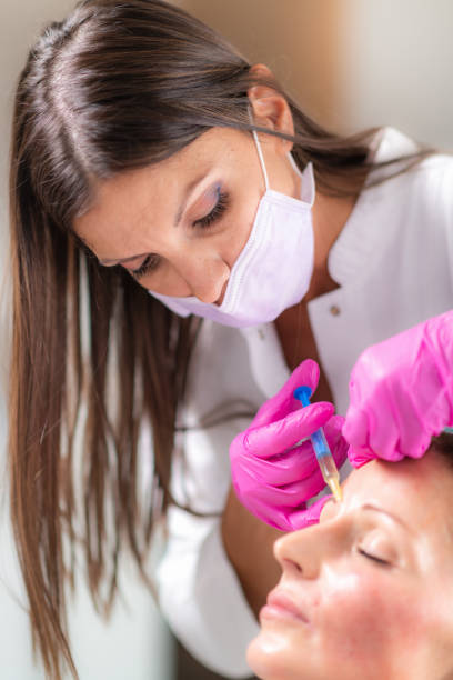 istock Hyaluronic Acid Injection Fillers for Forehead 1189574269