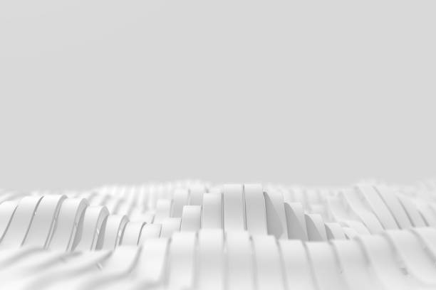 Geometric waves. Abstract white background. Geometric waves. Abstract white background. white wave pattern stock pictures, royalty-free photos & images