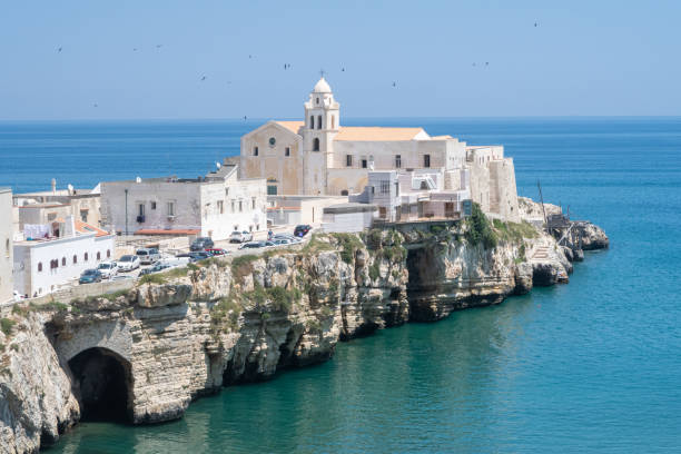 istock Vieste and the sea 1189576334