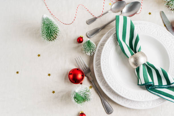 istock Festive concept table serving for New year or Christmas. 1189576495