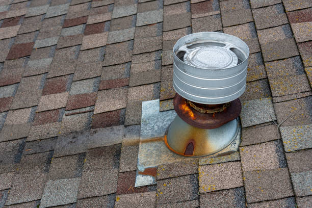 UV rays from summer heat cause damage to asphalt roof