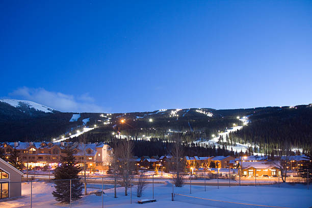 istock Keystone Ski area - Night Skiing 118958026