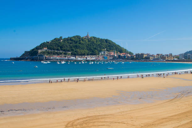 istock shell beach in san sebastian, donostia, guipuzcoa 1189581686