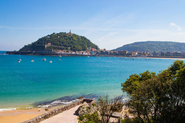 istock shell beach landscape in san sebastian 1189581748