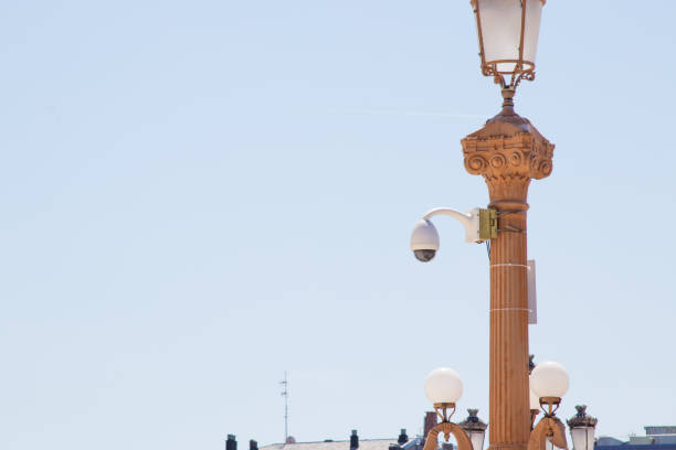 istock security surveillance camera in the city 1189582286