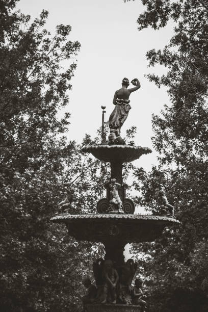 Court Square in Memphis, Tennesse in the Fall