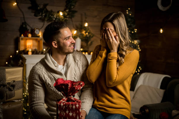 istock Surprise!This is you Christmas gift! 1189585862