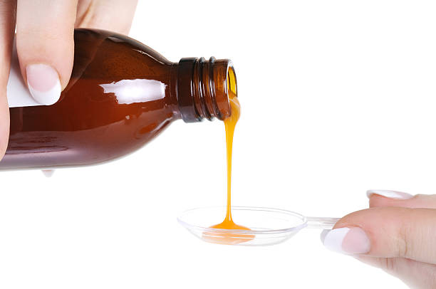istock Pouring of liquid medicine 118958761