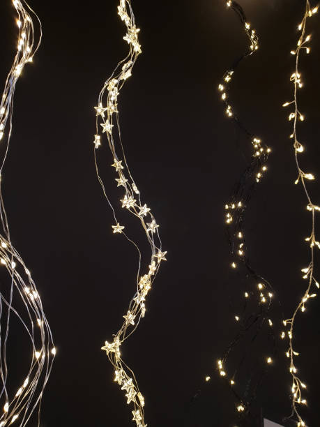 istock Christmas lights, fairy lights. 1189589471