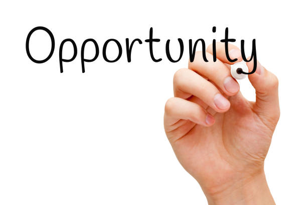 istock Word Opportunity Handwritten With Black Marker 1189605041