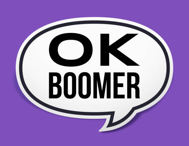 Ok Boomer Quote Text Speech Bubble Stock Illustration - Download Image Now  - Generation Gap, Generation Z, Millennial Generation - iStock